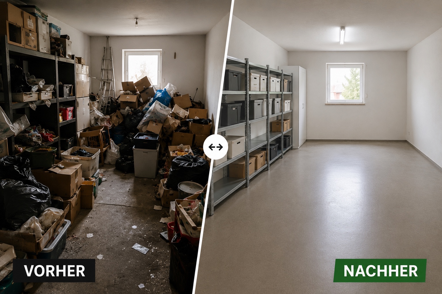 Projektbeispiel Keller Entrümpelung